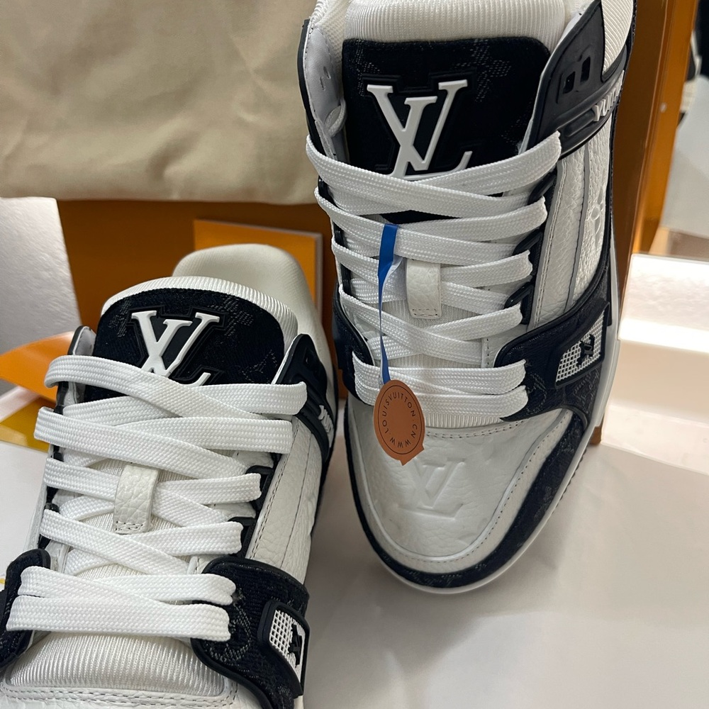 Louis Vuitton Monochrome Athletic Shoes